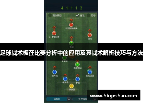 足球战术板在比赛分析中的应用及其战术解析技巧与方法